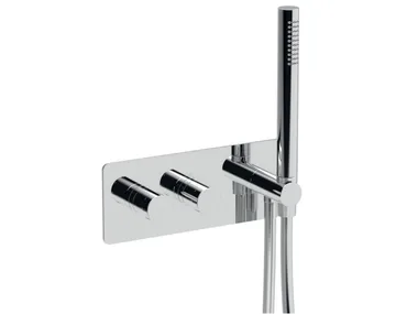 EGO - F8278 - Recessed thermostatic metal shower set with hand shower _ Rubinetteria Giulini